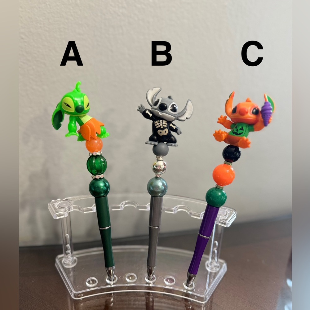 🌺Doorables “Stitch” Beadable Pens